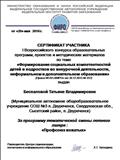 Сертификат участника 1 конкурса образовательных программ, проектов и методических материалов по теме "Формирование социальных компетентностей детей и подростков во внеурочной деятельности, неформальном и дополнительном образованиии" (Приказ ФГАУ "ФИРО" от 30.12.2015 № 457) Сертификат участника 1 конкурса образовательных программ, проектов и методических материалов по теме "Формирование социальных компетентностей детей и подростков во внеурочной деятельности, неформальном и дополнительном образованиии" (Приказ ФГАУ "ФИРО" от 30.12.2015 № 457)